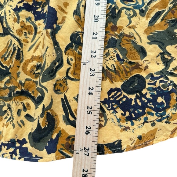 Movin Free Men’s VTG Hawaiian Abstract Button Down Short Sleeve Shirt RARE Sz XL - Picture 11 of 12